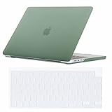Se7enline Compatible with 2025 2024 2023 2022 2021 MacBook Pro 14 inch Case Hard Shell Laptop Cover for Macbook Pro A2918 A2992 A3112 A3401 A2779 A3434 M5 M4 M3 M2 M1 &TPU Keyboard Skin,Midnight Green - Image 1