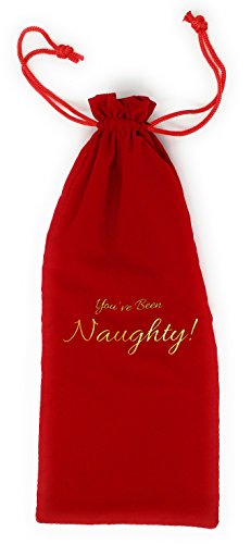 K-Kraft Naughty Wine Christmas Stocking Gift Bag (Tall / 6 X 15 Inches) #TOP1
