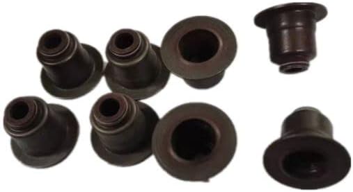 8 PCS Valve Stem Seal Compatible with Ford Mondeo III JAGUA X-Type Estate 2001-2009 Ford Transit Bus 2000-2014 Land Rover