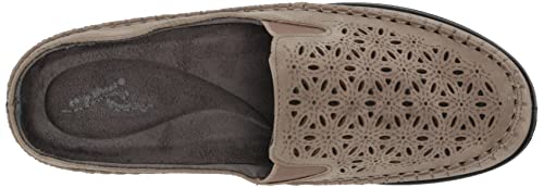 Easy Street Women's Kita Ballet Flat Mule, Taupe, 8 Wide #TOP4