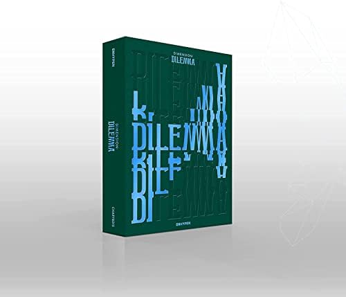 Kakao M ENHYPEN - DIMENSION : DILEMMA Album+Pre-Order Benefit+Folded Poster+Extra Photocards Set (CHARYBDIS ver.)