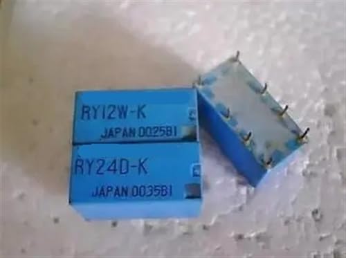 Relais de signal RY12W-K resout les pertes de signal sur circuit imprime 24VDC paquet de 5 pieces