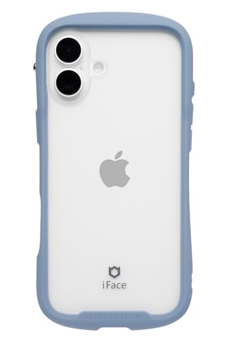 iFace Reflection iPhone 16 Plus �P�[�X �N���A �����K���X(�y�[���u���[)�y�A�C�t�F�C�X iphone16plus �P�[�X �A�C�t�H��16�v���X �J�o�[ �X�}�z�P�[�X ���� ���ϖh�~ �ϏՌ� �X�g���b�v�z�[���t�� �N���A�P�[