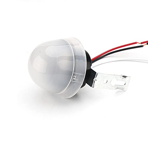 AS-20 Automatic Auto On Off Photocell Street Light Switch AC 110V 220V DC12V 10A Waterproof Sensitive Auto Switch Sensor Switch(AC 110V)