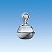 ACE GLASS 8263-10 Spherical PTFE-Clad TC Stopper, Glass, 35/25 Joint