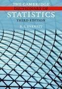 The Cambridge Dictionary of Statistics 3rd Edition book cover