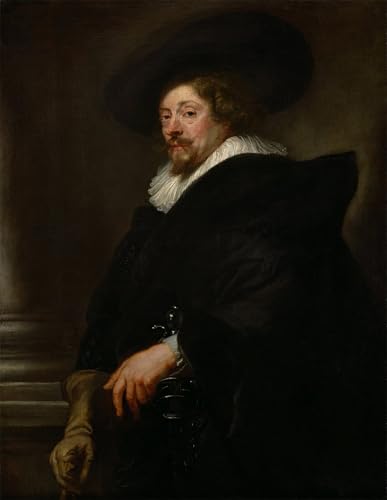 Toile Pierre Paul Rubens autoportrait impression moderne art 60x90cm