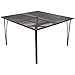 DEGAMO Gartentisch Classic 120x120cm quadratisch, aus Metall, Tischplatte Streckmetall, anthrazit, Outdoor