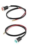 [Indicador de función dual] Esta luz versátil cumple dos funciones críticas: roja para marcha atrás y verde para marcha atrás.Los indicadores LED brillantes mejoran la visibilidad, lo que garantiza que siempre conozcas el estado de tu equipo de un vistazo.