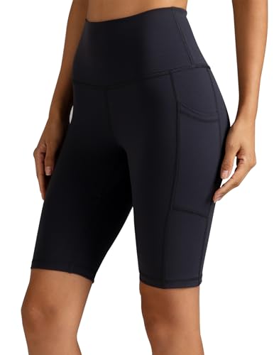 Colorfulkoala Mallas Cortas Mujer 8'' Shorts Deporte de Cintura Alta Leggins Cortos, Gris Antracita, M