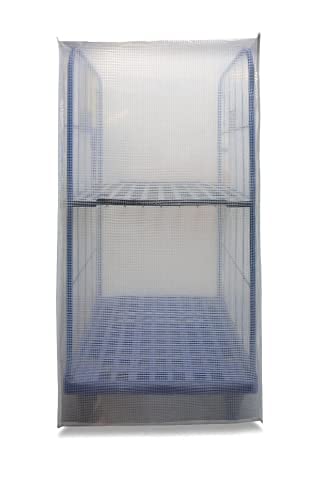 Legbord voor rolcontainer met 2 randen 100 kg