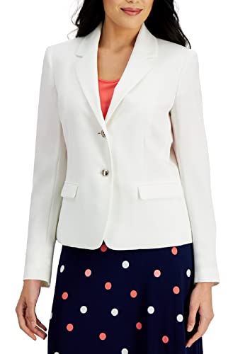 Kasper Plus-Size Classic Stretch Two Button Blazer