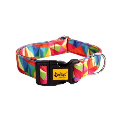 Dingo Patterned Collar for Dog with Plastic Buckle Handmade America Colorado Style 15510 Cover
