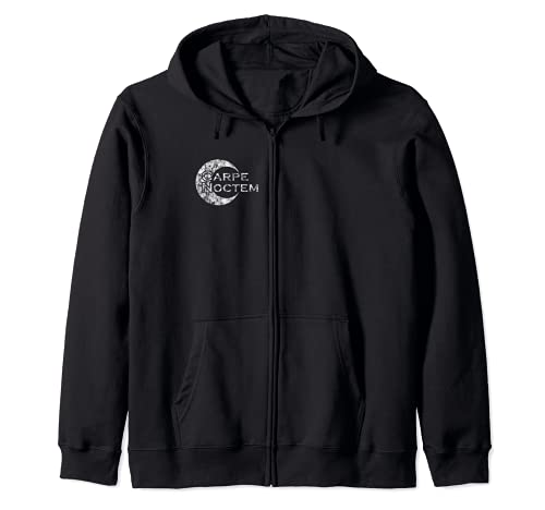 Carpe Noctem - dicton latin - latin Sweat à Capuche