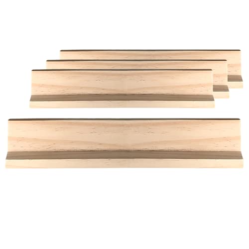 Bandejas de Madera para Dominó - Set de 4