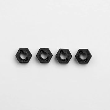 FMS FCX18 Rc Car Parts RC Crawler RC Trucks Parts Replacement Accessory for 1/18 Land Cruiser 80, Fire Horse, FJ Cruiser, Chevrolet K10, Mogrich, Cheyenne, Magnum, Hilux, Apache Wheel Hex-C2071
