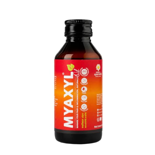 Image of Kerala Ayurveda Myaxyl Oil 60 ML | Ayurvedic Pain Relief Oil for Back Pain, Knee Pain, Joint & Muscle Pain | Fast-Absorbing, Non-Greasy Formula