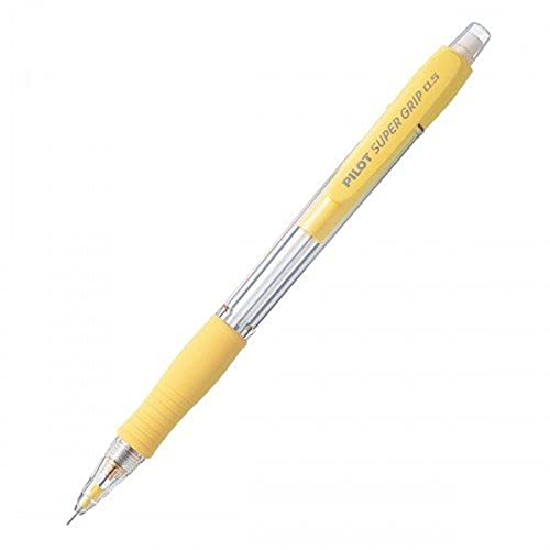 PILOT Supergrip - Set de 12 portaminas, amarillo