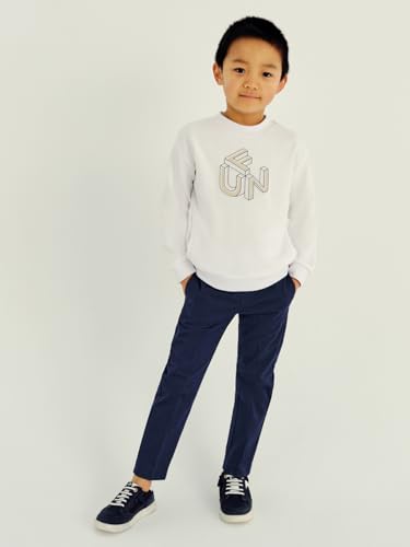 Mayoral Slim Suiting Pants for Boys Navy4