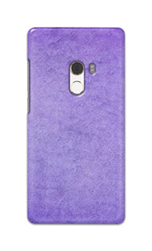 Image of Plain Purple Hard Back Case Cover for Mi Mix 2 / Mi Mix Evo Back Cover -(J5) VNS2226