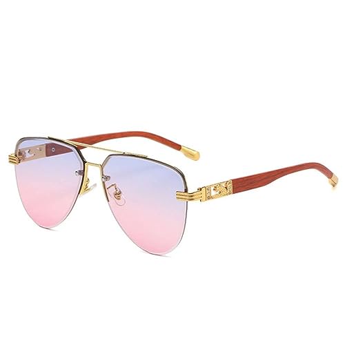 Lunettes de soleil sans cadre hommes éviter les marques et maux de nez