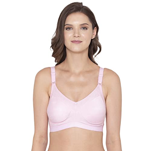 Image of SOUMINIE - Minimizer Bra - Non Padded - Cotton Rich - Broad Straps - Full Coverage - Wireless Seamless T-Shirt Bra