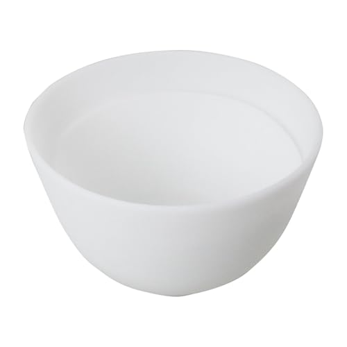 2 piezas bowl facial blanco con brocha para mascarillas miniatura 4