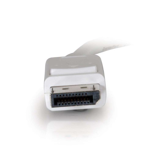 Adaptador Mini DisplayPort a DisplayPort de 10 pies blanco miniatura 3