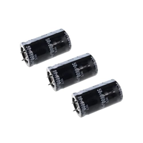 Condensador electrolítico de aluminio 100V 6800uF 35x50mm para fuentes de alimentación