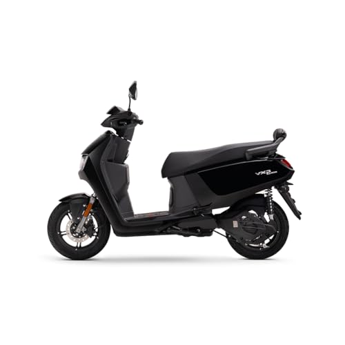 Image of VIDA VX2 Plus Electric Scooter by HERO MotoCorp, Removable Battery, 142 km IDC Range, 80 km /h Top Speed, Pearl Black (Ex-Showroom)