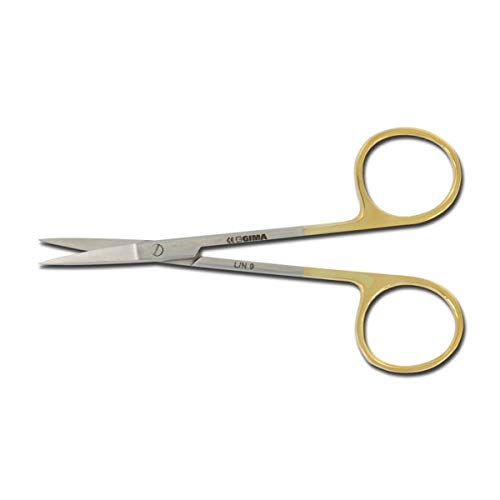 GIMA - Forbici chirurgiche IRIS rette C.T. - 11,5 cm