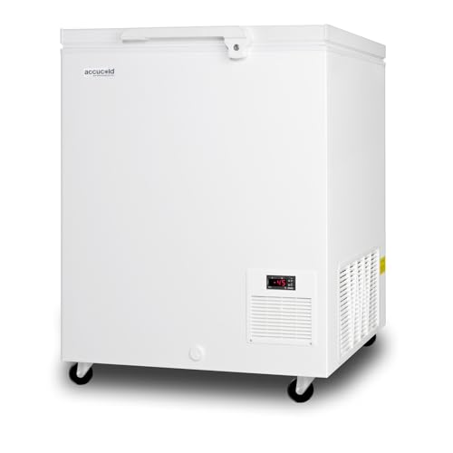 Image of Summit 4.8 cu.ft Chest Freezer, White - EL11LT | 28.5 inch Wide, -45ºC capable, UL-S listed to NSF /ANSI-7 Commercial Standards, DIgital Thermostat