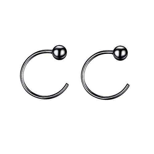 Piccoli orecchini a cerchio per donne e ragazze adolescenti, in