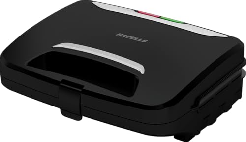 Havells Big Fill Crustino Grill Sandwitch Maker 900W With Food Grade Non Stick Grill Plates 2 Years Warranty