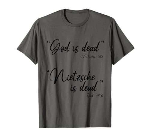 Dieu est mort - Nietzsche T-Shirt
