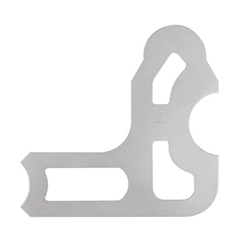 Accusize Industrial Tools 8 Pc Radius Gauge Set 9/16'' To 1'' Gauges, 3602-5022 #TOP7