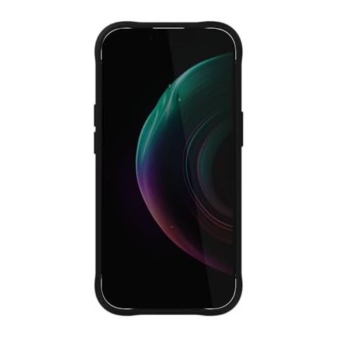 Case-Mate iPhone 15 Case w/ 9H Tempered Glass Screen Protector  Tough Black Phone Case Cover