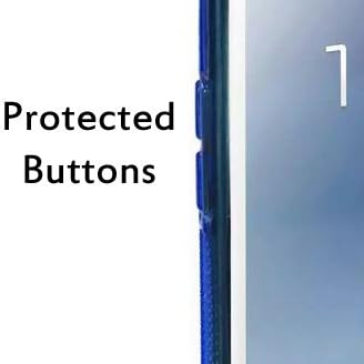 Cable and Case Slim Rugged Shock Absorbent Soft Jelly Shell Case for Samsung Galaxy S4 - Black