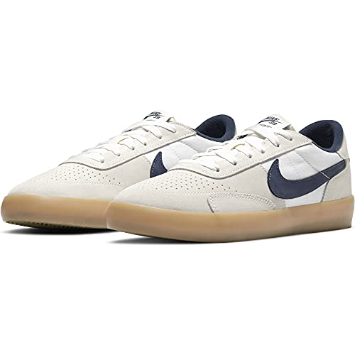 Nike SB Heritage Vulc Men's Shoes - CD5010 (Summit White/Navy-White, Numeric_8)