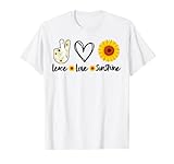 Photo Gallery amante della pace estate hippie girasole pace amore sole maglietta Photo Gallery amante della pace estate hippie girasole pace amore sole maglietta