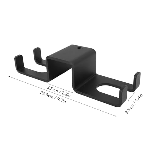 Support d'haltères mural vertical en fer forgé, accessoire de rangement premium