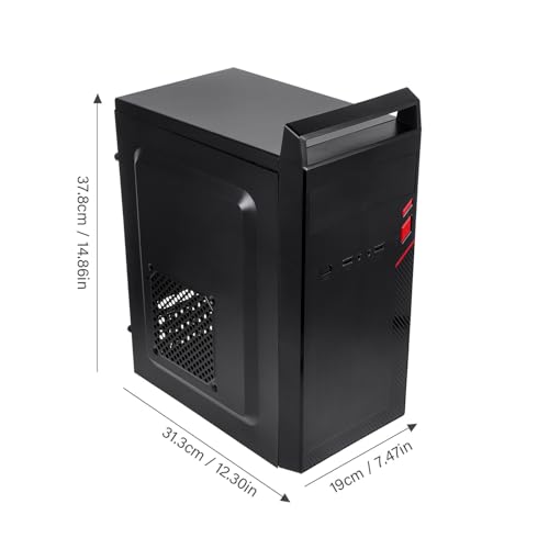 Gabinete KALLORY Mini Small Form Factor para computadora, compacto y metálico, portátil para escritorio miniatura 6