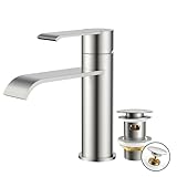 Sans plomb】Notre corps et notre peau n’aiment pas le plomb. Ce mitigeur lavabo a obtenu la certification CUPC sans plomb. Les robinets FORIOUS ne délivrent qu’une eau propre et saine. Fabriqué à partir de matériaux sans plomb, plus résistants à la chaleur et durables, avec un traitement antirouille renforcé. Les flexibles PEX de qualité alimentaire assurent une eau claire et fraîche pour toute la famille.