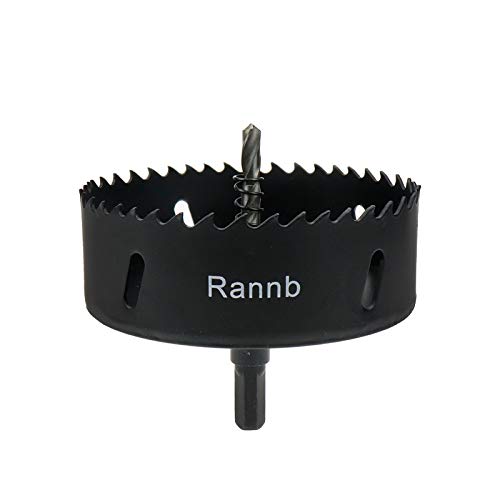 Image of Hole Saw 4-inch Dia Hole Cutting Drill Bit for Drilling Holes in Wood, Plastic, Drywall, Thin Metal