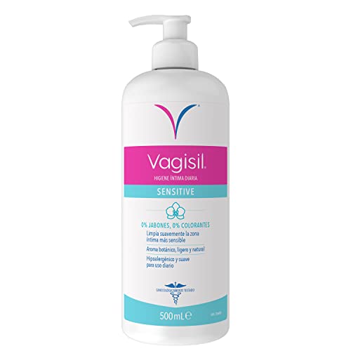 Vagisil Higiene Íntima Diaria Sensitive. Indicado Para Pieles Sensibles 500ml Cover