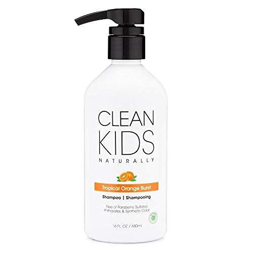 Clean Kids Naturally Shampoo Tropical Orange Burst, 16 fl. oz.