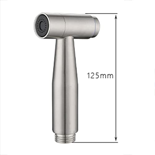 Bidet à main en acier inoxydable avec flexible pour WC