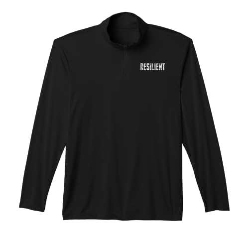 Resilient Mental Strength Self-Esteem Motivation Resilience Performance Quarter-Zip Top