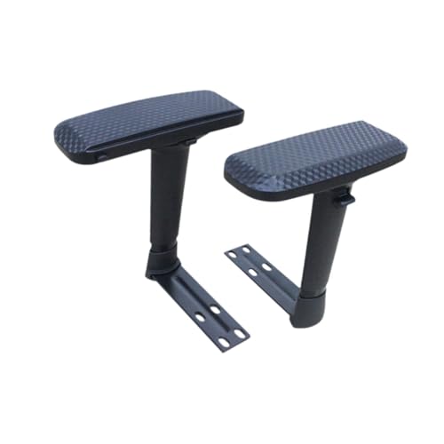 YUSSEQDD Remplacement des accoudoirs de Chaise de Bureau - Accoudoirs universels et réglables - Confort Optimal pour Chaise Gaming - Installation Facile - universels avec Coussinets - Pièces