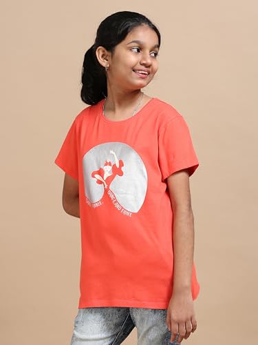 Image of Girls T-Shirt | Red Label Compact Cotton